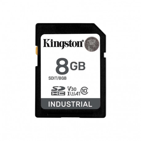 Kingston SDHC SD mälukaart 8 GB must