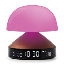 Lexon Mina Sunrise Alarm Clock with Lamp Brown/Light Brown LR153BZ