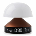 Lexon Mina Sunrise Alarm Clock with Lamp Brown/Light Brown LR153BZ