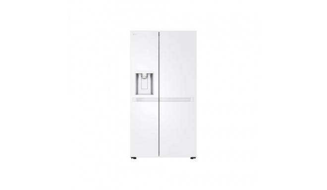 LG Refrigerator | GSLC40SWPE | Energy efficiency class E | Free standing | Side by side | Height 179