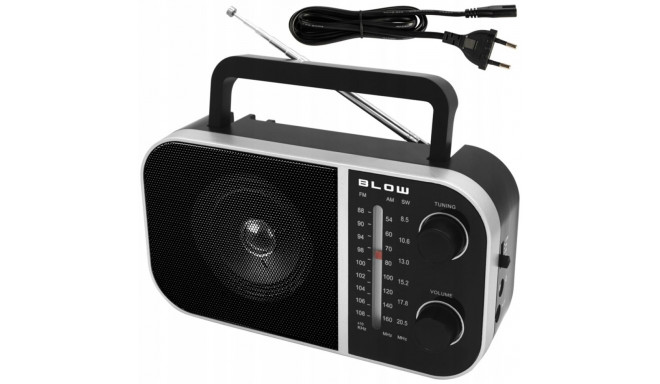 RAADIOVASTUVÕTJA BLOW RA6 MUST