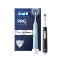 Oral-B Elektriline Hambahari Pro Series 1 Duo Laetav Täiskasvanutele 2 harjapead 3 harjamisrežiimi S