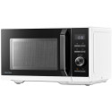 3-in-1 Microwave Oven with Grill and Combination Hob, 26 Litres, Rotating Plate with Storage, Timer,