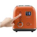 BUYDEEM 2 Slice Automatic Metal Toaster, model DT730E, color Koi Red, EU
