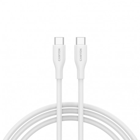 CANYON cable CC60SC10 C-C 60W 1m Silicon White