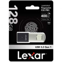 Lexar 128GB JumpDrive F35 Pro USB 3.2 Black/Silver