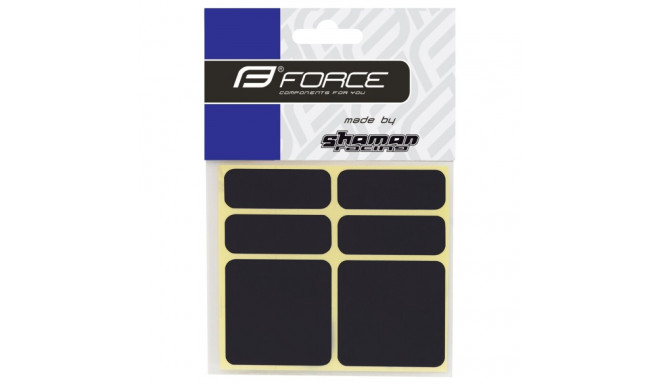 Raami kaitsekleebised Force Black 9886