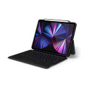 Epico klaviatuuriga ümbris iPad Pro 12,9andquot; (2021/2022) - QWERTY / must