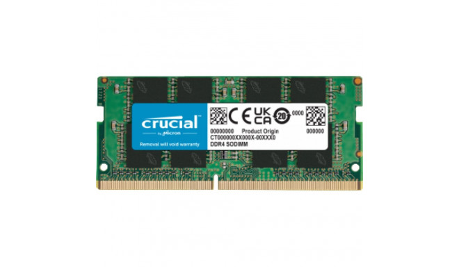 CRUCIAL 16GB DDR4-RAM SO-DIMM CL22 PC3200
