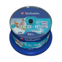 CD-R Verbatim AZO Wide Inkjet Printable 50 Ühikut (50 Ühikut)