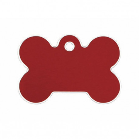 Identification plate Imarc Bone Red