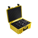 BW Outdoor Cases Type 6000 / Yellow (divider system)