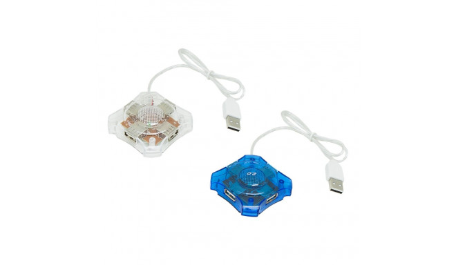 66-384# Rozgałęźnik usb wtyk a-4xgniazdo a 2.0 hub
