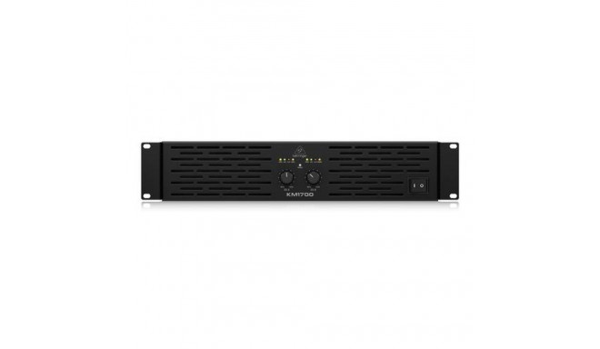 Behringer KM1700 audio amplifier Performance/stage Black