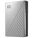 "2,5"" WD My Passport Ultra Mac 4TB Silver USB-C/USB3.0 HDD 6,4cm 2,5Zoll Metal finish RTL portable 