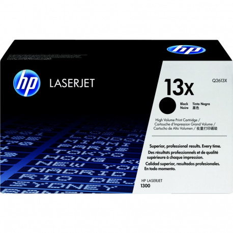 "HP 13X original LaserJet Toner cartridge Q2613X black high capacity 4.000 pages 1-pack"