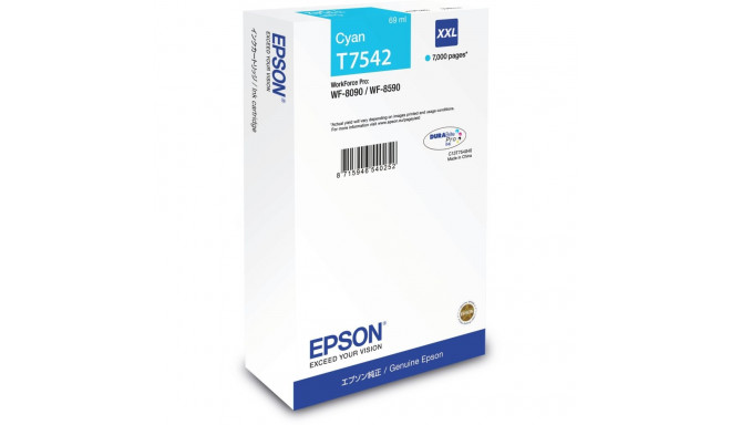 "Epson Tinte C13T754240 Cyan"