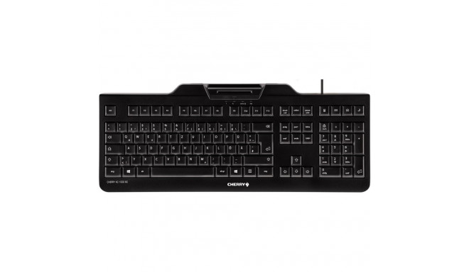 "Cherry Smartcard Keyboard KC 1000 black"