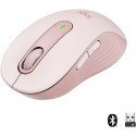 "Logitech Signature M650 Mouse optical 5 buttons wireless Bluetooth 2.4 GHz Bolt USB receiver rose"