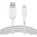 "Belkin Lightning Lade/Sync Kabel ummantelt mfi 2m weiß"