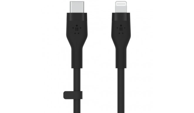 "Belkin Flex Lightning/USB-C, Apple zert., 1m, schwarz"