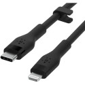 "Belkin Flex Lightning/USB-C, Apple zert., 1m, schwarz"