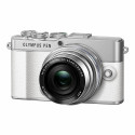 Olympus PEN E-P7 + ED 14-42mm EZ PANCAKE + ED 40-150mm F4-5.6 R (White)