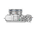 Olympus PEN E-P7 + ED 14-42mm EZ PANCAKE + ED 40-150mm F4-5.6 R (White)