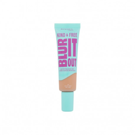 Rimmel London Kind & Free Blur It Out Mattifying Skin Tint (30ml) (350 Golden Honey)
