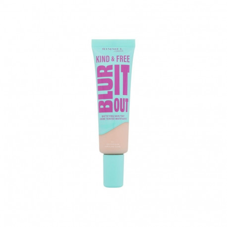Rimmel London Kind & Free Blur It Out Mattifying Skin Tint (30ml) (001 Fair Porcelain)