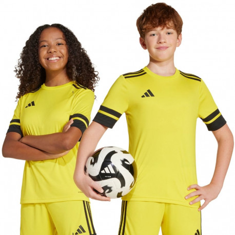 adidas laste särk Squadra 25 JJ0056 164cm, kollane