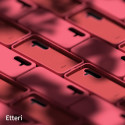 Etteri Silicone case for Samsung Galaxy S25 Plus raspberry