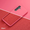 Etteri Silicone case for Samsung Galaxy S25 Plus raspberry
