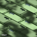 Etteri Silicone case for Samsung Galaxy S25 Plus light green
