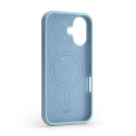 Etteri Silicone Mag case for iPhone 16 Plus 6,7" light blue