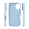 Etteri Silicone Mag case for iPhone 16 Plus 6,7" light blue
