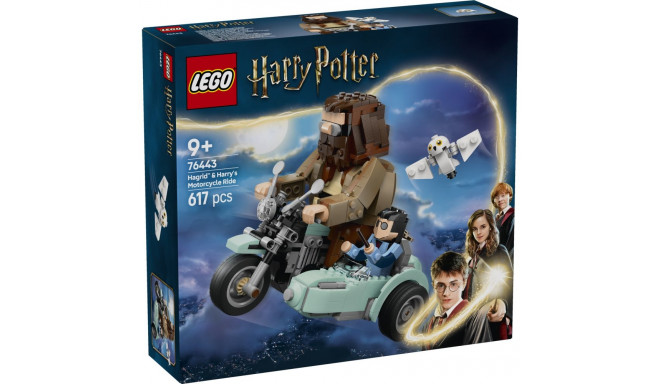LEGO Harry Potter Hagrid ja Harry mootorrattasõidul