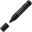 Marker permanent STABILO FREE Acrylic T800C, must, 4-10mm, lõigatud ots
