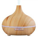 IVY D1 3-in-1 Aroomi Difuusor - Hüdroabsorber - 10W Öö Atmosfääri Lamp 17cm / 500ml Heleda Puidu