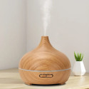 IVY D1 3-in-1 Aroomi Difuusor - Hüdroabsorber - 10W Öö Atmosfääri Lamp 17cm / 500ml Heleda Puidu