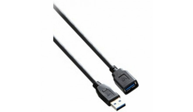 USB Cable V7 V7E2USB3EXT-1.8M-2N Black 1,8 m