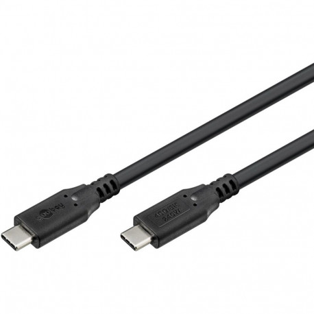 USB kaabel GOOBAY USB-C - USB-C, 240W, 40Gbit/s, 1.8m