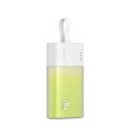 Baseus Popsicle 5200mAh 20W Powerbank with Built-in Lightning Cable (+ White Baseus Simple USB-C - U