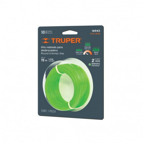 Ümar trimmeri jõhv 2.0mm/15m Truper®