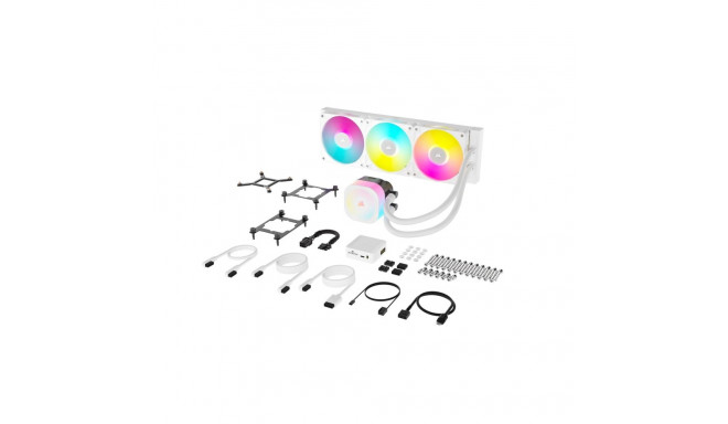 Corsair iCUE LINK TITAN RX RGB Processor All-in-one liquid cooler 12 cm White 1 pc(s)