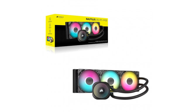 Corsair Nautilus 360 RS ARGB protsessori õhkjahuti must