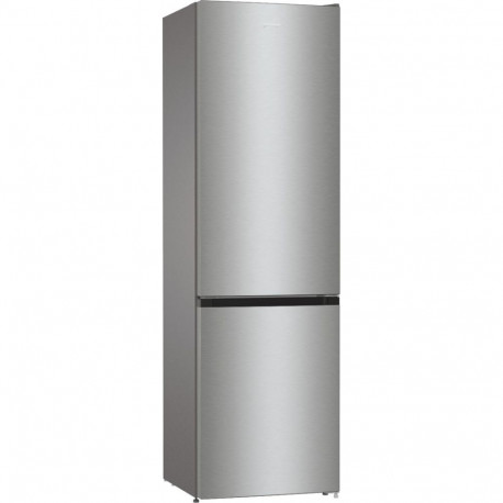 Gorenje NRK6202EXL4 hall eraldiseisev külmik-sügavkülmik 331 l E