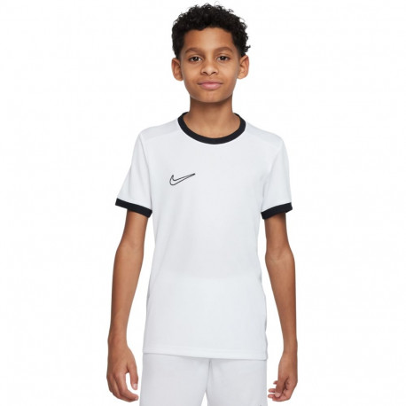 Koszulka dla dzieci Nike Dri-Fit Academy 25 SS biała FZ9758 100 L