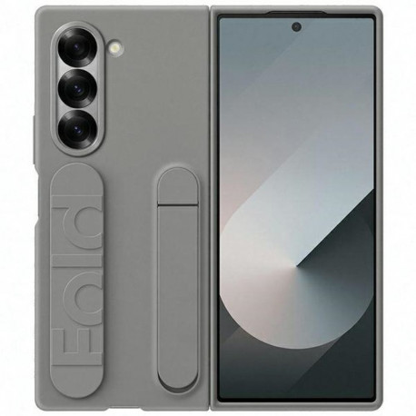 Samsung ümbris Galaxy Fold6 Standing Cover rihmaga, hall