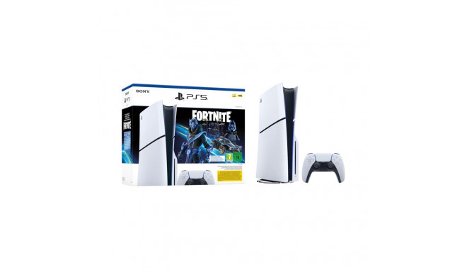 Sony Playstation 5 Slim 1TB BluRay White + Fortnite Cobalt Star Bundle